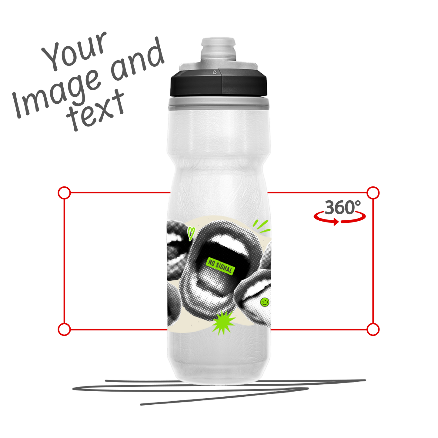 CAMELBAK PODIUM CHILL BOTTLE 0.62 L White