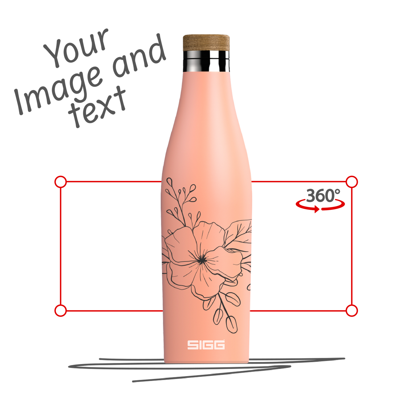 SIGG MERIDIAN 0.5 L Shy Pink