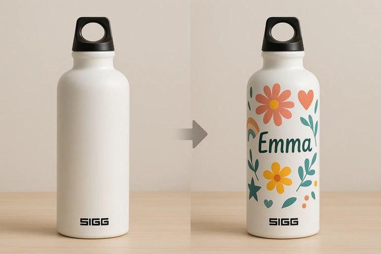 Personalisierte Trinkflaschen - Deine Trinkflasche. Dein Stil. Dein Name.