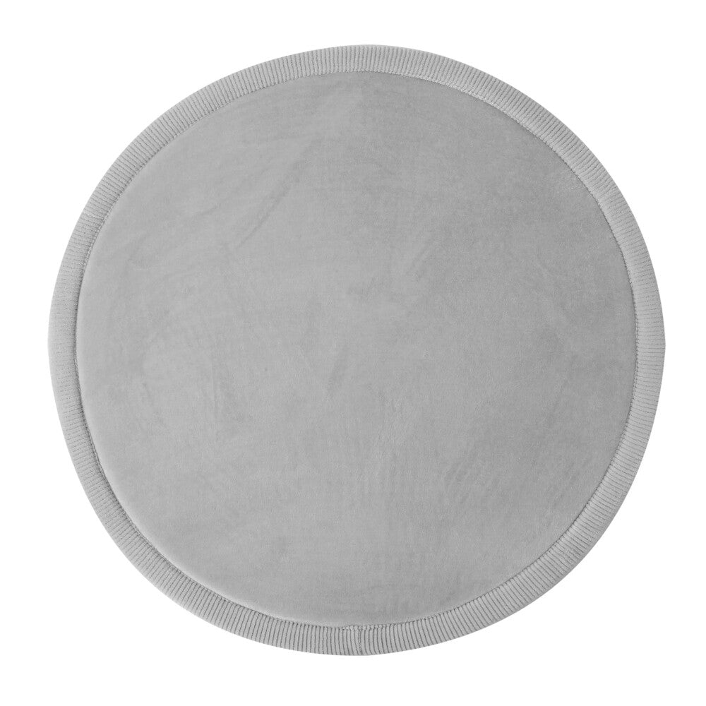 Hakuna Matte Gesteppter Kinderteppich | Wolkenweich mit Memory-Schaum | 120cm Durchmesser - heartbeat - 