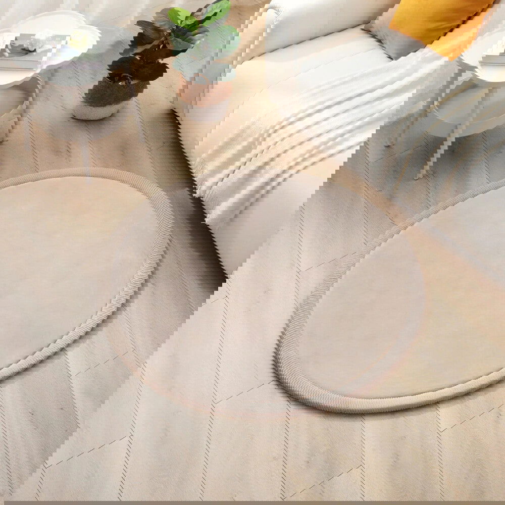 Hakuna Matte Samtmatte | Wolkenweich mit Memory-Schaum | 120cm Durchmesser - heartbeat - Spielmatten