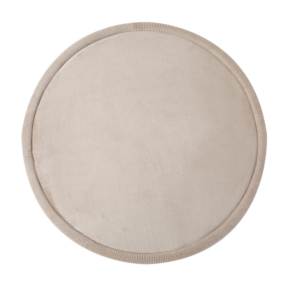 Hakuna Matte Samtmatte | Wolkenweich mit Memory-Schaum | 120cm Durchmesser - heartbeat - 