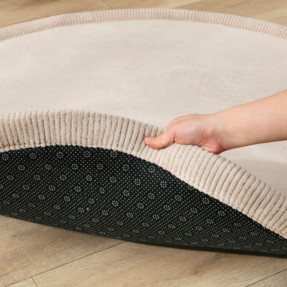 Hakuna Matte Samtmatte | Wolkenweich mit Memory-Schaum | 120cm Durchmesser - heartbeat - 