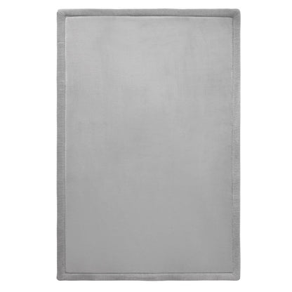 Hakuna Matte Samtmatte | Wolkenweich mit Memory-Schaum | 170 x 120 cm | Grau - heartbeat - 