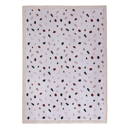 Hakuna Matte Samtmatte | Wolkenweich mit Memory-Schaum | 200 x 150 cm | Confetti Design - heartbeat - 