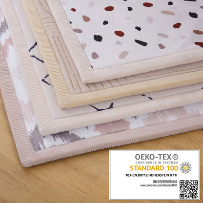 Hakuna Matte Samtmatte | Wolkenweich mit Memory-Schaum | 200 x 150 cm | Confetti Design - heartbeat - 