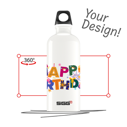 SIGG TRAVELLER 0.6 L White - personalisierbar